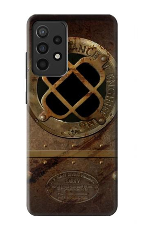 W3948 Shark Teeth Tear Mark Deep Sea Case Cover Custodia e Flip Case per Samsung Galaxy A52, Galaxy A52 5G