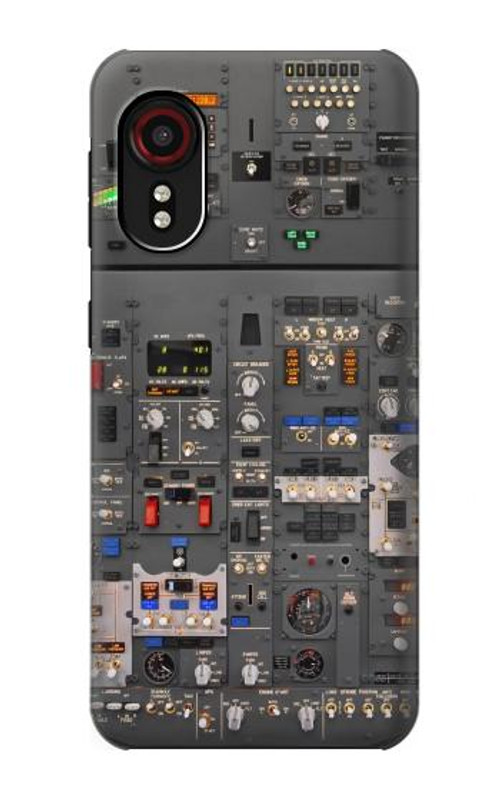 W3944 Overhead Panel Cockpit Case Cover Custodia e Flip Case per Samsung Galaxy Xcover 5