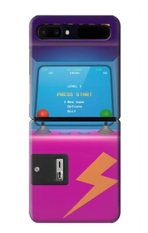 W3961 Arcade Cabinet Retro Machine Case Cover Custodia e Flip Case per Samsung Galaxy Z Flip 5G