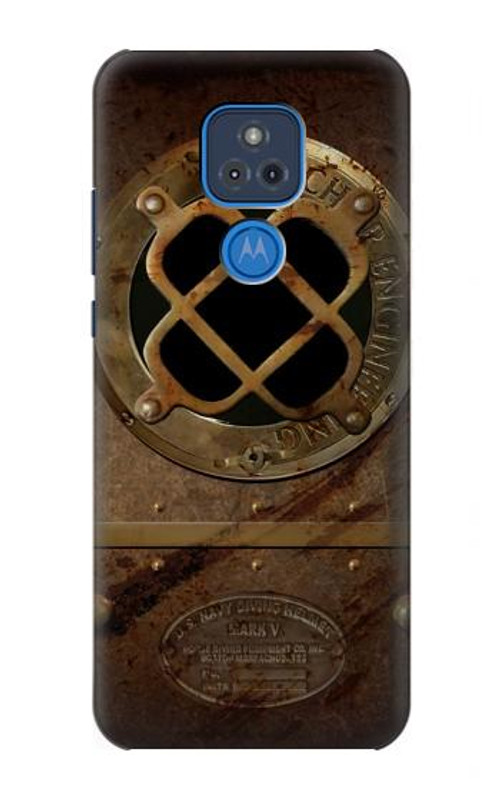 W3948 Shark Teeth Tear Mark Deep Sea Case Cover Custodia e Flip Case per Motorola Moto G Play (2021)
