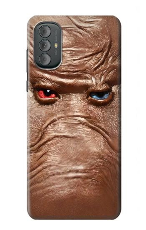 W3940 Leather Mad Face Graphic Paint Case Cover Custodia e Flip Case per Motorola Moto G Power 2022, G Play 2023