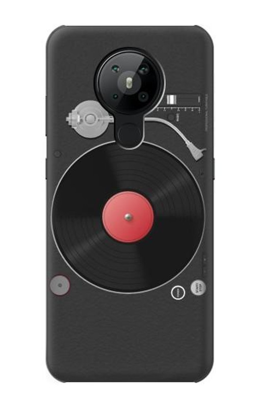W3952 Turntable Vinyl Record Player Graphic Case Cover Custodia e Flip Case per Nokia 5.3