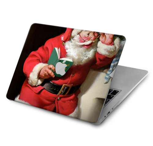 W1417 Santa Claus Merry Xmas Case Cover Custodia per MacBook Air 15″ (2023,2024,2025) - A2941, A3114, A3241