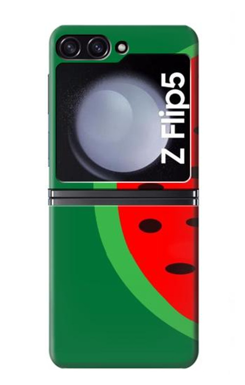 W2383 Watermelon Case Cover Custodia e Flip Case per Samsung Galaxy Z Flip 5