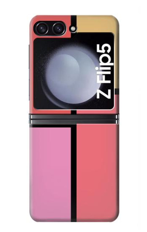 W2795 Cheek Palette Color Case Cover Custodia e Flip Case per Samsung Galaxy Z Flip 5