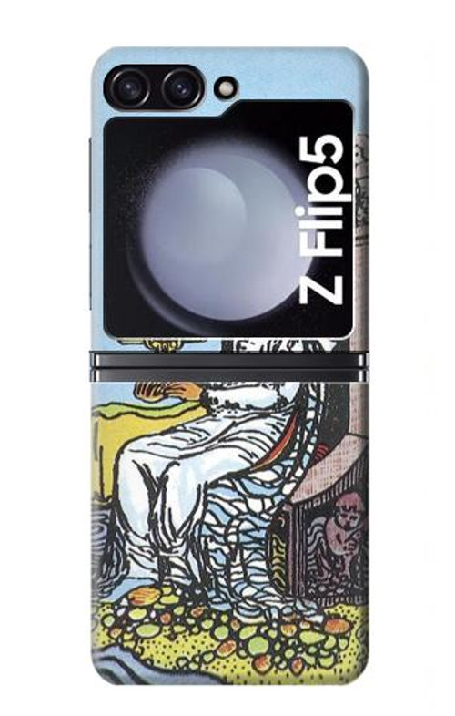 W3067 Tarot Card Queen of Cups Case Cover Custodia e Flip Case per Samsung Galaxy Z Flip 5