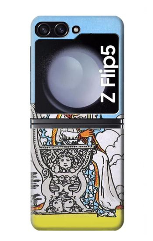 W3068 Tarot Card Queen of Swords Case Cover Custodia e Flip Case per Samsung Galaxy Z Flip 5