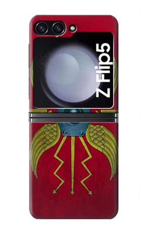 W3206 Roman Shield Scutum Case Cover Custodia e Flip Case per Samsung Galaxy Z Flip 5