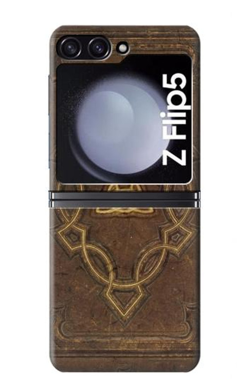 W3219 Spell Book Cover Case Cover Custodia e Flip Case per Samsung Galaxy Z Flip 5
