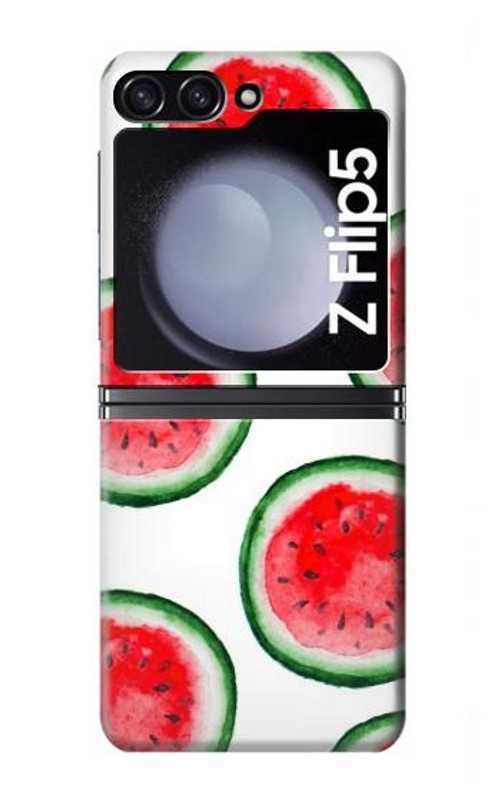 W3236 Watermelon Pattern Case Cover Custodia e Flip Case per Samsung Galaxy Z Flip 5