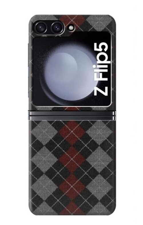 W3907 Sweater Texture Case Cover Custodia e Flip Case per Samsung Galaxy Z Flip 5