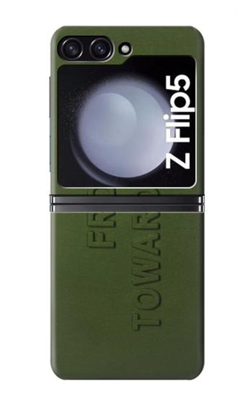 W3936 Front Toward Enermy Case Cover Custodia e Flip Case per Samsung Galaxy Z Flip 5