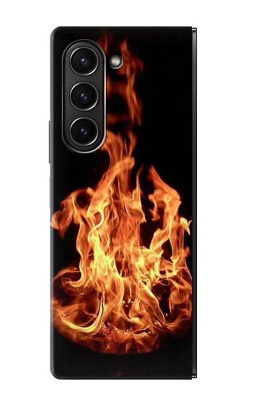 W3379 Fire Frame Case Cover Custodia e Flip Case per Samsung Galaxy Z Fold 5