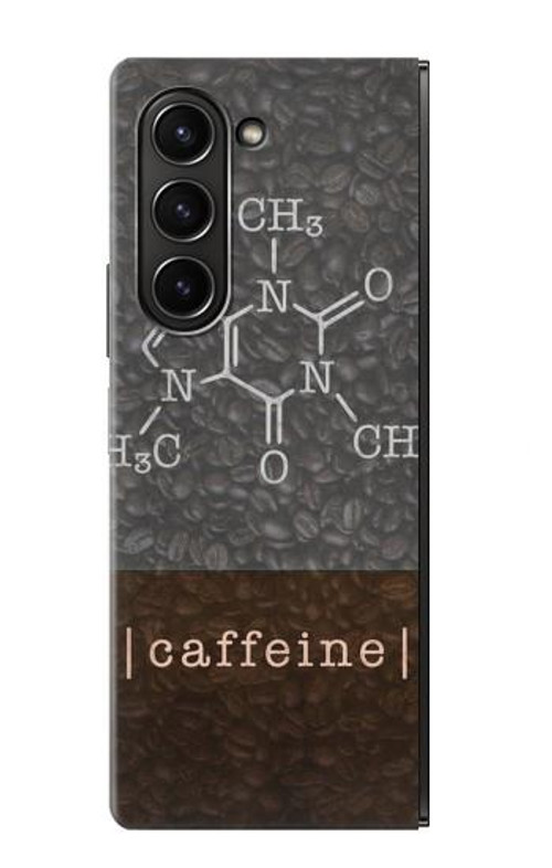 W3475 Caffeine Molecular Case Cover Custodia e Flip Case per Samsung Galaxy Z Fold 5