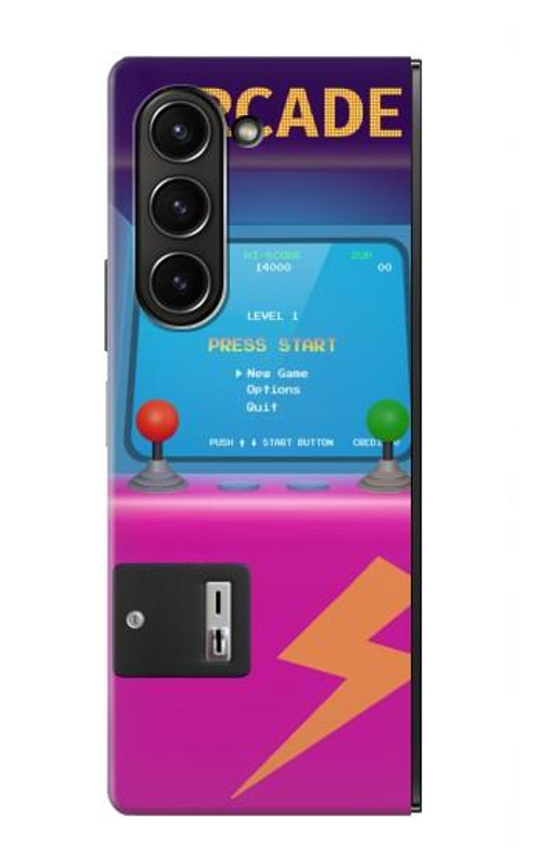 W3961 Arcade Cabinet Retro Machine Case Cover Custodia e Flip Case per Samsung Galaxy Z Fold 5