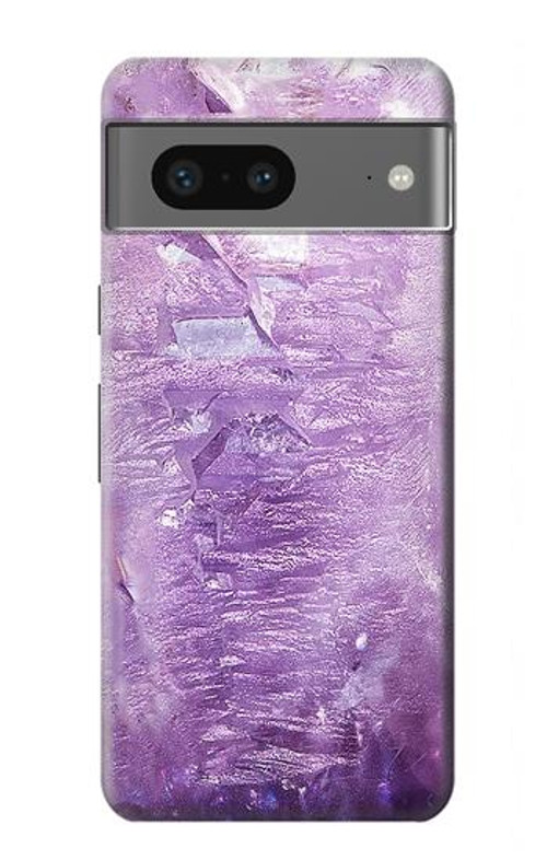 W2690 Amethyst Crystals Graphic Printed Case Cover Custodia e Flip Case per Google Pixel 7a