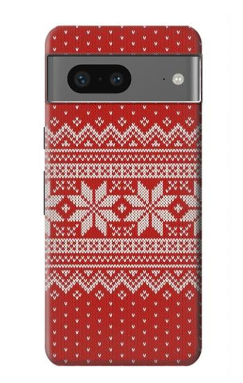 W3384 Winter Seamless Knitting Pattern Case Cover Custodia e Flip Case per Google Pixel 7a