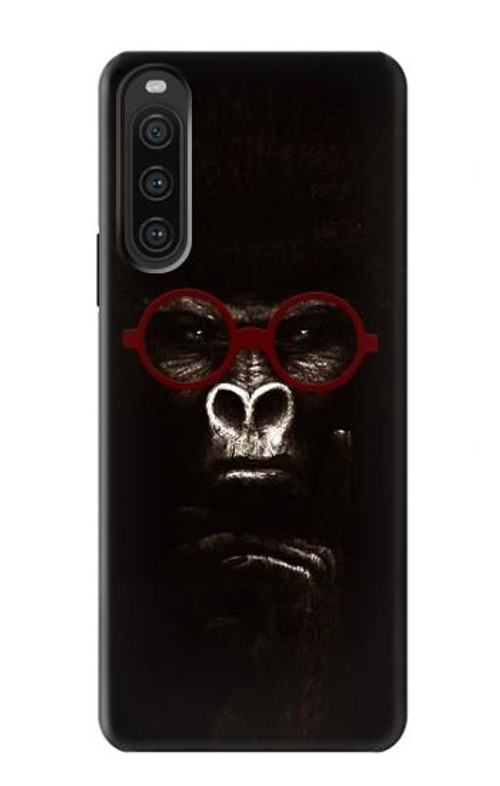W3529 Thinking Gorilla Case Cover Custodia e Flip Case per Sony Xperia 10 V