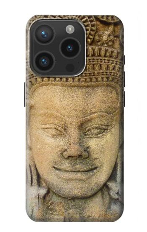 W2416 Apsaras Angkor Wat Cambodian Art Case Cover Custodia e Flip Case per iPhone 15 Pro