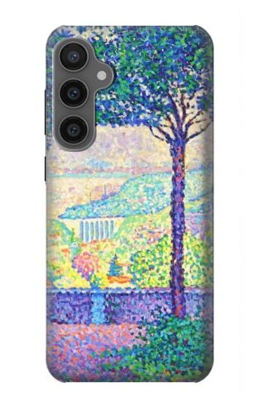 W3349 Paul Signac Terrace of Meudon Case Cover Custodia e Flip Case per Samsung Galaxy S23 FE