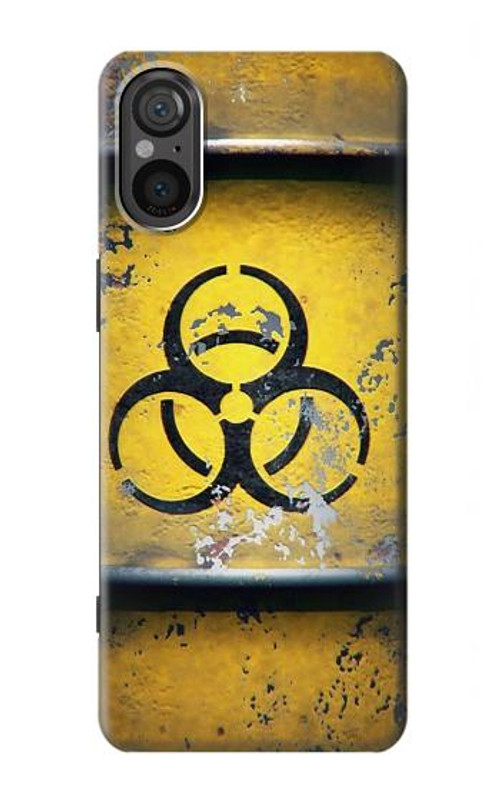 W3669 Biological Hazard Tank Graphic Case Cover Custodia e Flip Case per Sony Xperia 5 V