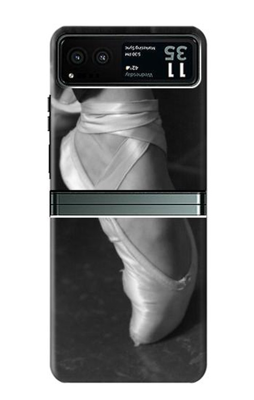 W1593 Ballet Pointe Shoe Case Cover Custodia e Flip Case per Motorola Razr 40