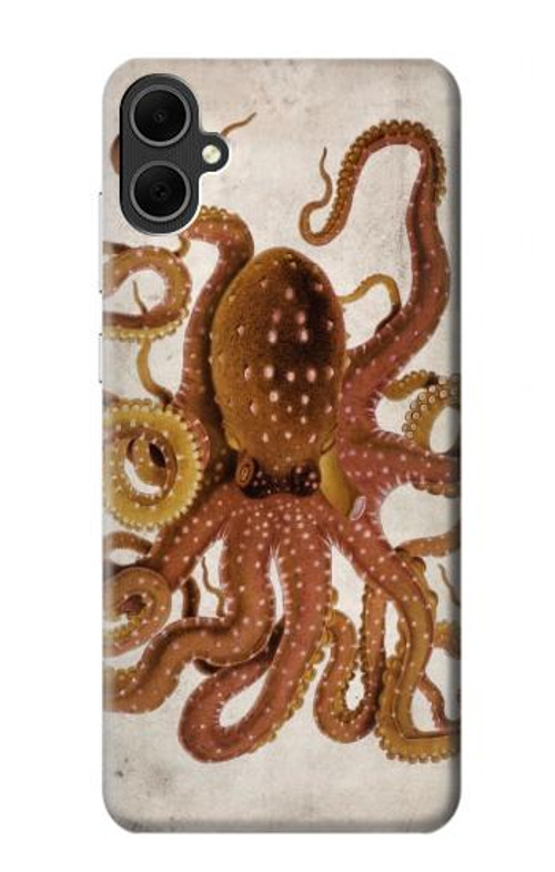 W2801 Vintage Octopus Case Cover Custodia e Flip Case per Samsung Galaxy A05