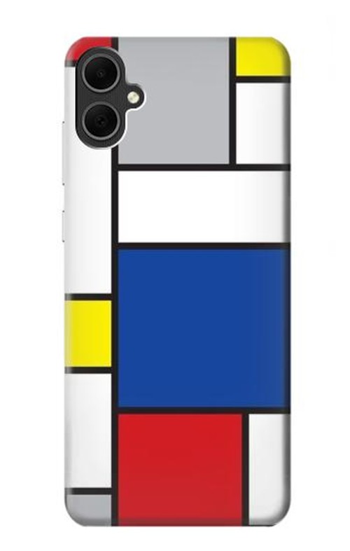 W3536 Modern Art Case Cover Custodia e Flip Case per Samsung Galaxy A05