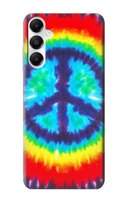 W1870 Tie Dye Peace Case Cover Custodia e Flip Case per Samsung Galaxy A05s