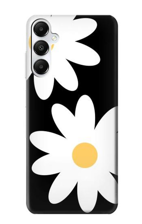 W2315 Daisy White Flowers Case Cover Custodia e Flip Case per Samsung Galaxy A05s