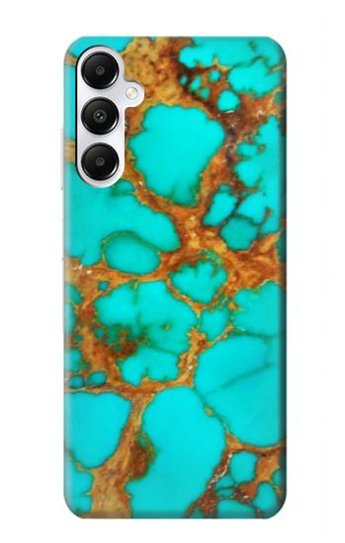 W2688 Aqua Copper Turquoise Gemstone Graphic Case Cover Custodia e Flip Case per Samsung Galaxy A05s