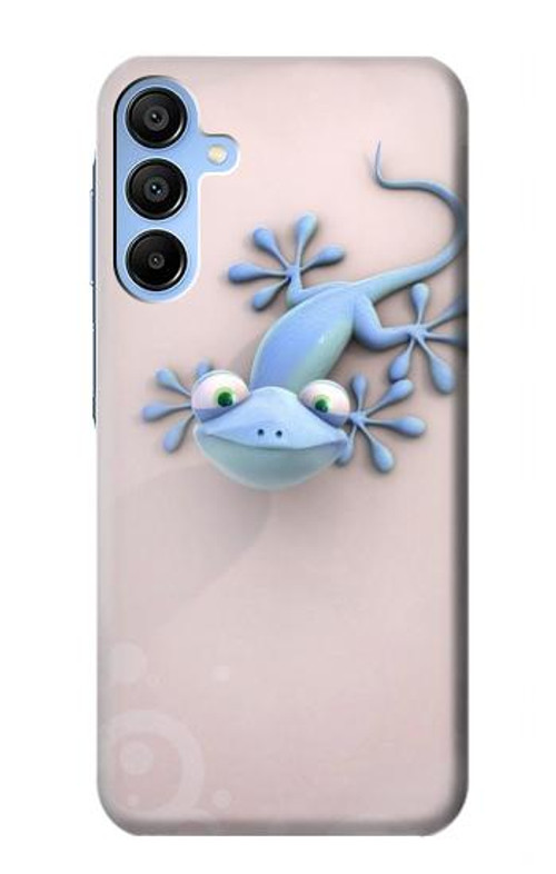 W1631 Funny Gecko Lizard Case Cover Custodia e Flip Case per Samsung Galaxy A15 5G
