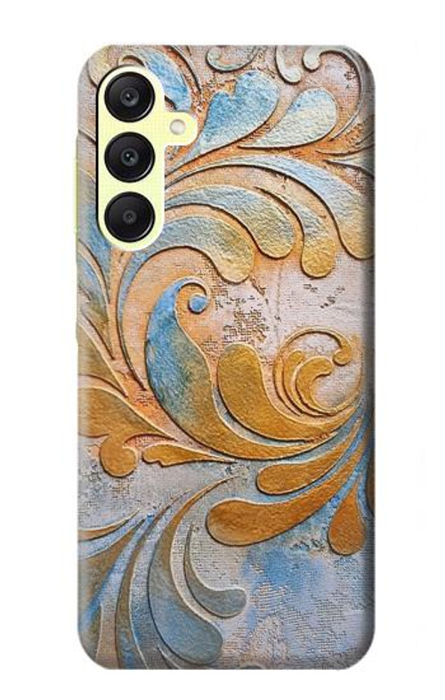 W3875 Canvas Vintage Rugs Case Cover Custodia e Flip Case per Samsung Galaxy A25 5G