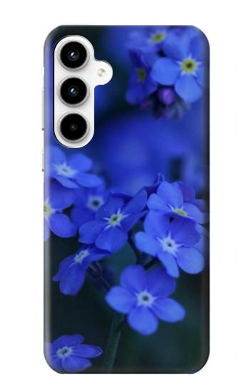W0782 Forget me not Case Cover Custodia e Flip Case per Samsung Galaxy A35 5G