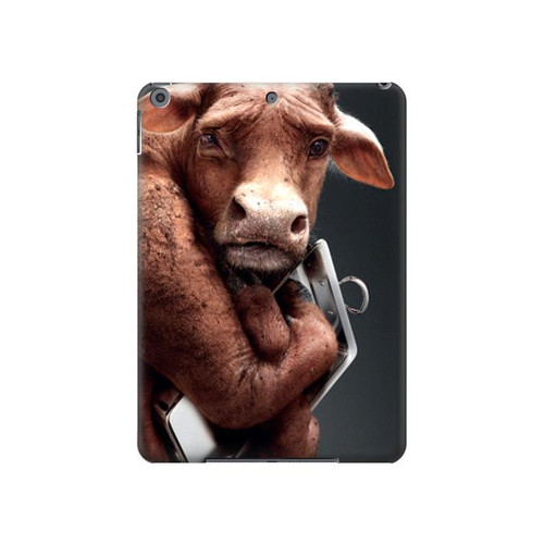 W1271 Crazy Cow Tablet Case Cover Custodia per iPad 10.2 (2021,2020,2019), iPad 9 8 7
