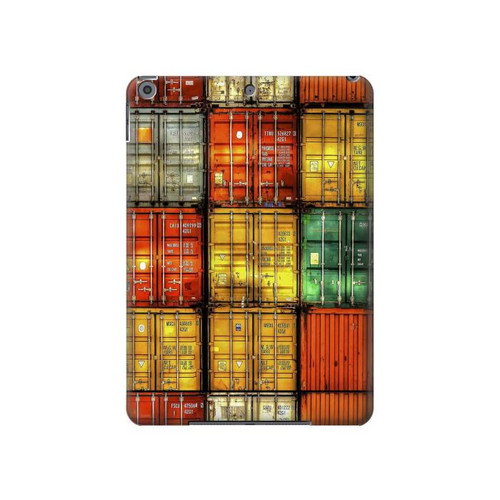 W3861 Colorful Container Block Tablet Case Cover Custodia per iPad 10.2 (2021,2020,2019), iPad 9 8 7
