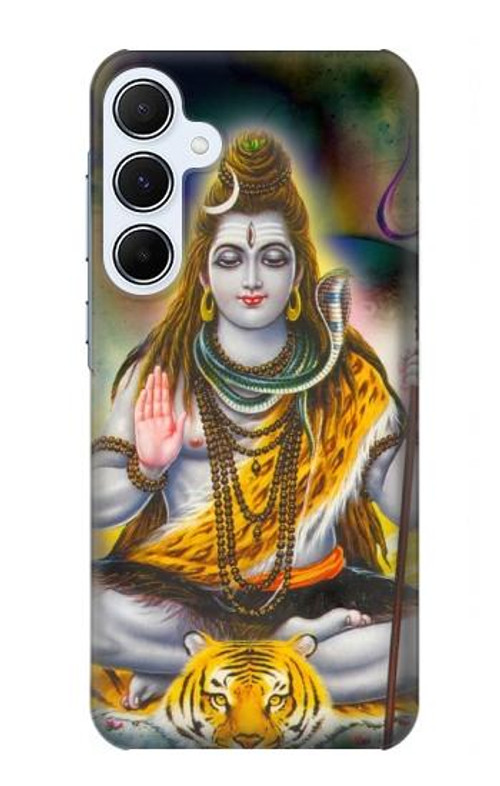 W2287 Lord Shiva Hindu God Case Cover Custodia e Flip Case per Samsung Galaxy A55 5G
