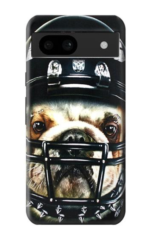 W0098 Bulldog American Football Case Cover Custodia e Flip Case per Google Pixel 8a
