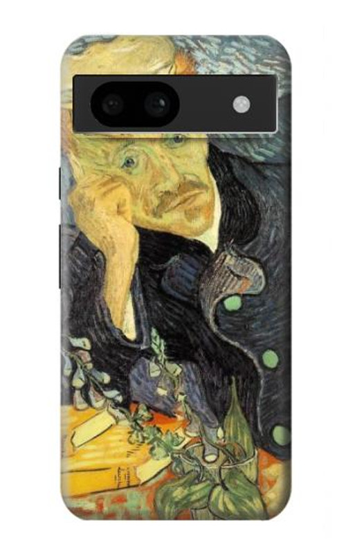 W0212 Van Gogh Portrait of Dr. Gachet Case Cover Custodia e Flip Case per Google Pixel 8a