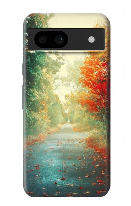 W0913 Road Through The Woods Case Cover Custodia e Flip Case per Google Pixel 8a