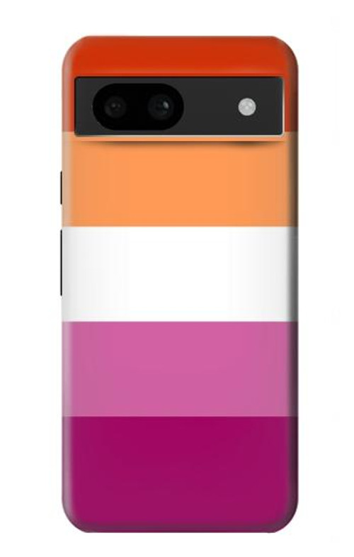 W3887 Lesbian Pride Flag Case Cover Custodia e Flip Case per Google Pixel 8a