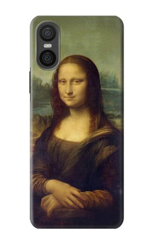 W3038 Mona Lisa Da Vinci Painting Case Cover Custodia e Flip Case per Sony Xperia 10 VI