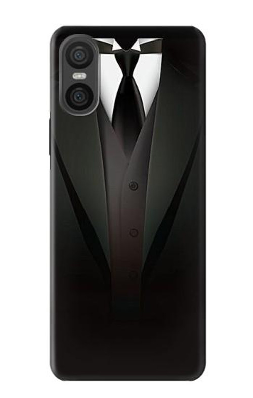W3534 Men Suit Case Cover Custodia e Flip Case per Sony Xperia 10 VI