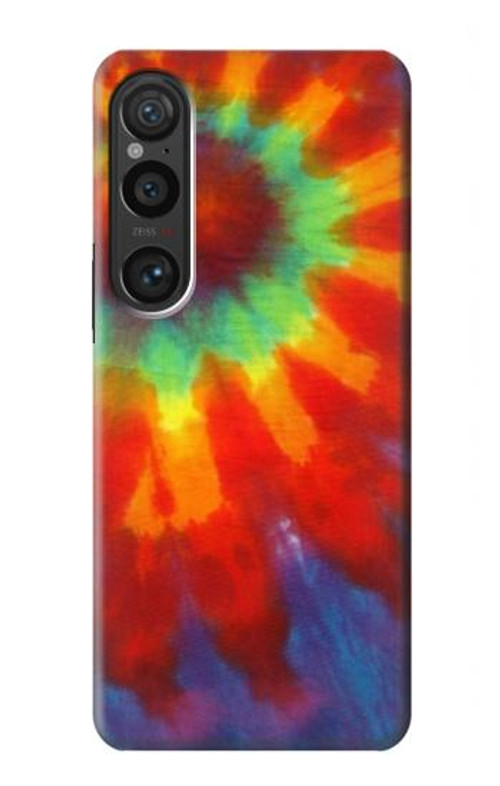 W2985 Colorful Tie Dye Texture Case Cover Custodia e Flip Case per Sony Xperia 1 VI