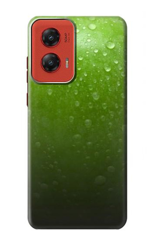 W2475 Green Apple Texture Seamless Case Cover Custodia e Flip Case per Motorola Moto G Stylus 5G (2024)
