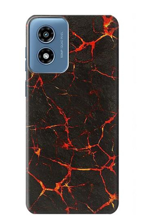 W3696 Lava Magma Case Cover Custodia e Flip Case per Motorola Moto G Play 4G (2024)