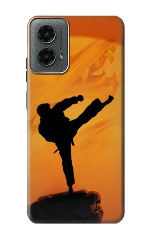 W3024 Kung Fu Karate Fighter Case Cover Custodia e Flip Case per Motorola Moto G 5G (2024)