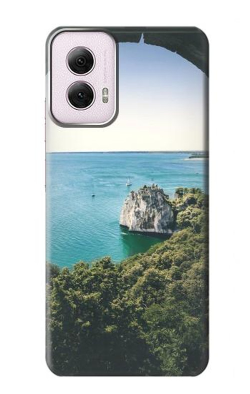 W3865 Europe Duino Beach Italy Case Cover Custodia e Flip Case per Motorola Moto G Power 5G (2024)
