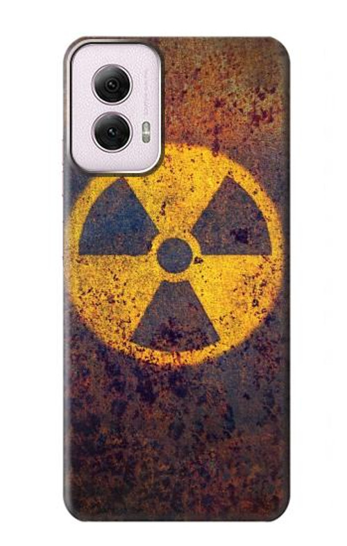 W3892 Nuclear Hazard Case Cover Custodia e Flip Case per Motorola Moto G Power 5G (2024)