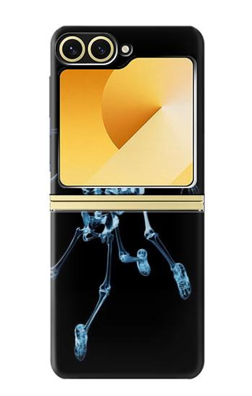 W1111 Soccer X-ray Case Cover Custodia e Flip Case per Samsung Galaxy Z Flip 6